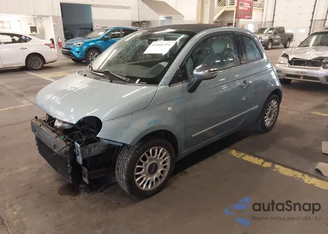 2015 Fiat 500C Lounge from USA, damaged, VIN 3C3CFFER7FT690500